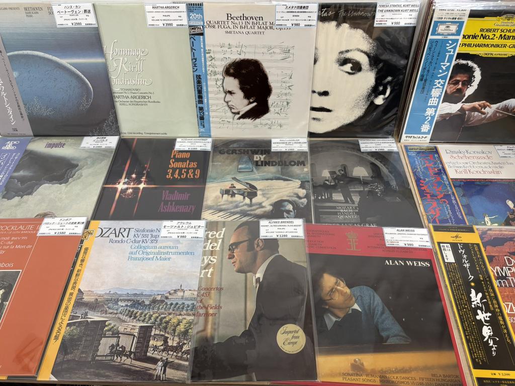 [12/24(水)の新入荷］クラシックのレコードを追加しました